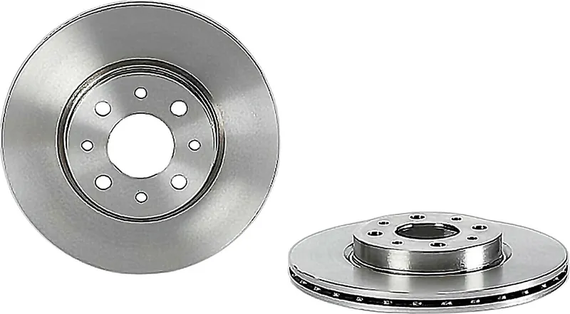 Disco de Freio Dianteiro Ventilado Brembo Fiat Strada (aproximado)