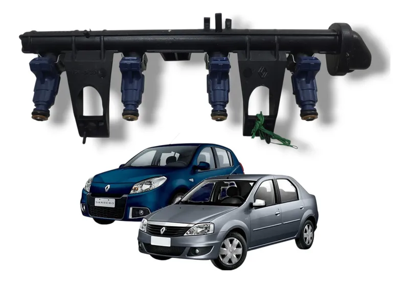 FLAUTA BICO INJ RENAULT LOGAN/SANDERO