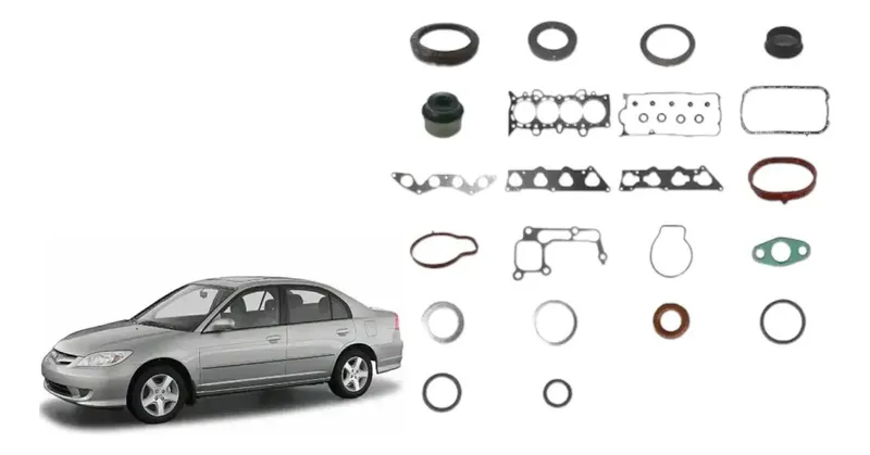 JOGO JUNTA MOTOR HONDA CIVIC 1.7 16V (CO