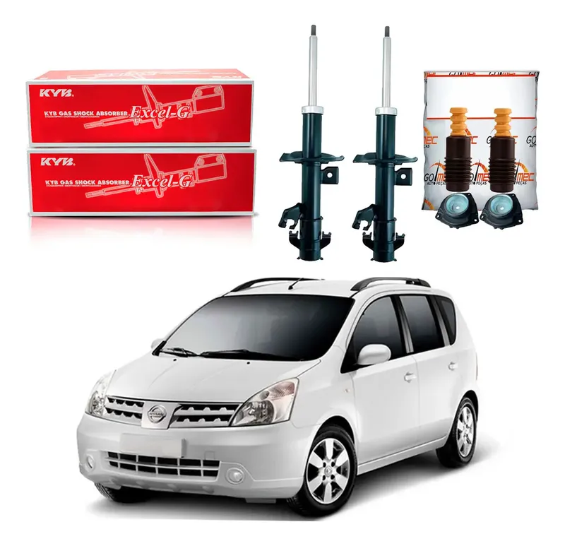 KIT AMORTECEDOR TRAS NISSAN TIIDA/LIVINA