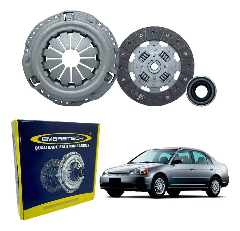KIT EMBREAGEM HONDA CIVIC 1.5/1.6/1.7 92/05