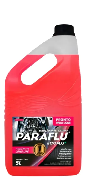 Aditivo Radiador Paraflu Rosa 5 litros