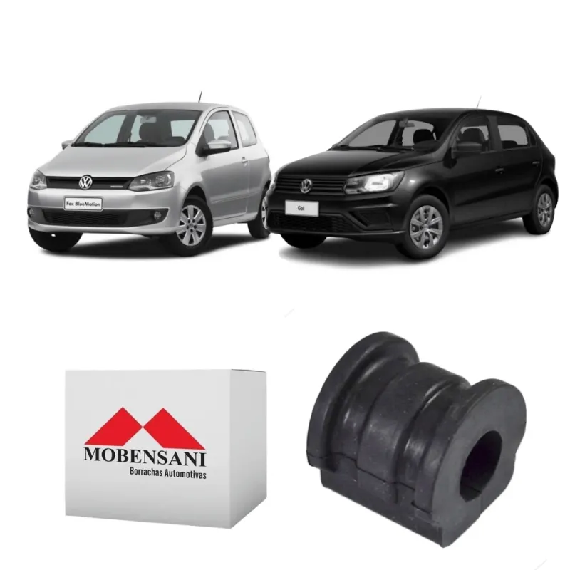 Bucha da Barra Estabilizadora Gol Fox SpaceFox CrossFox Polo Sedan Mobensani