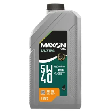 Óleo 5W40 Sintético Maxon Oil API SN 1 Litro