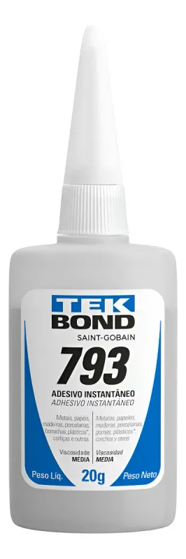 Adesivo Instantâneo Multiuso Tekbond 793 20g