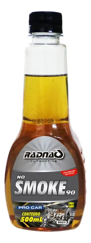 Aditivo para Óleo do Motor No Smoke 90 Radnaq RQ5021 500ml Reduz Fumaça