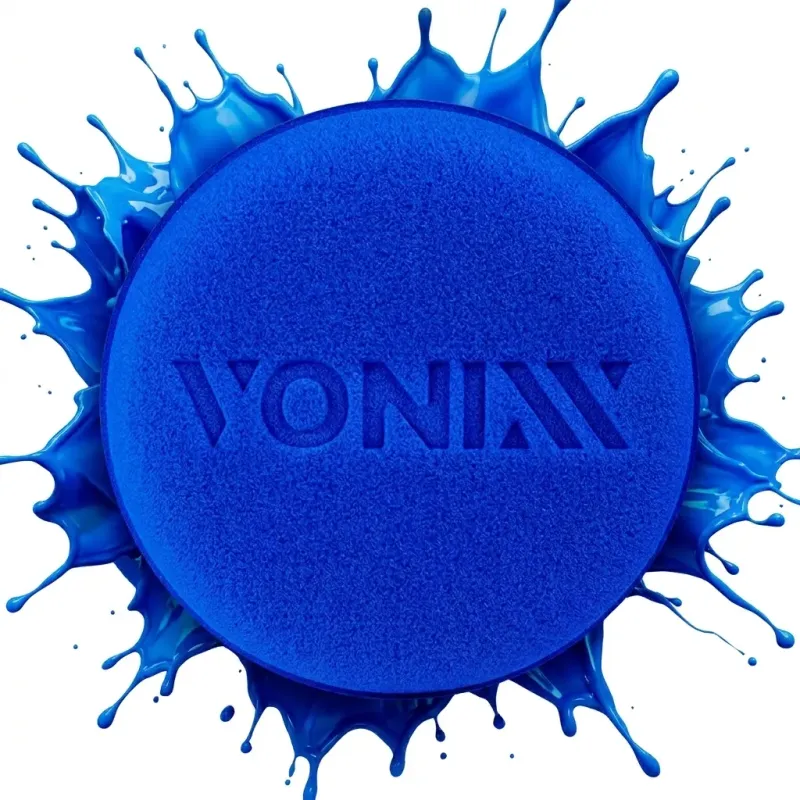 Aplicador de Espuma Azul Vonixx 2005001 Pacote com 2 Unidades para Cera Plásticos e Pneus